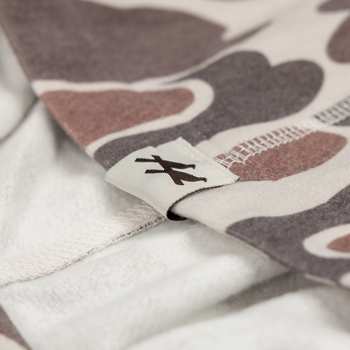 TWO DOVE & DOUBLE DOWN CAMO HOODIE