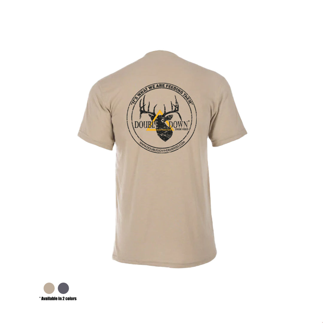 DOUBLE DOWN CIRCLE LOGO TEE